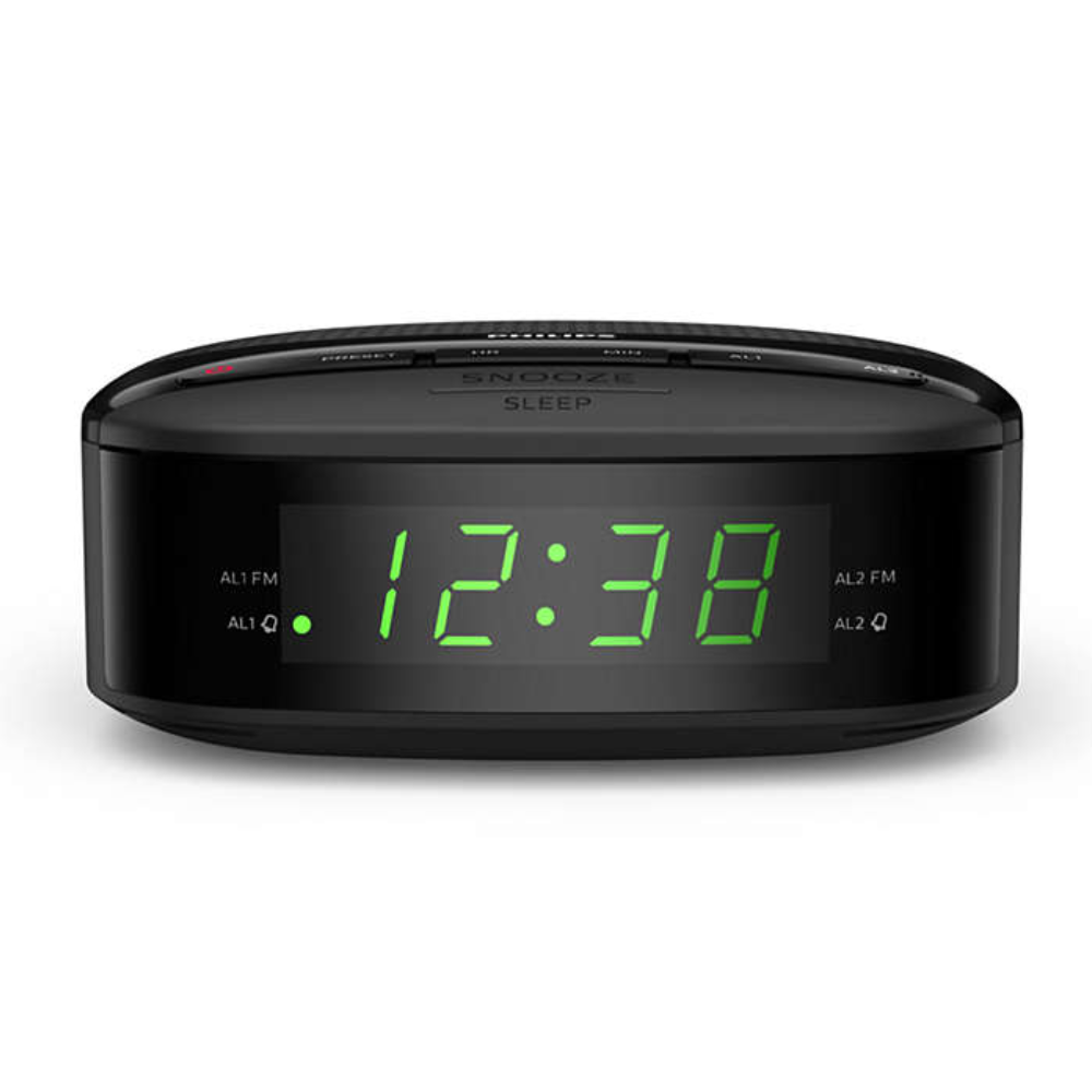 Philips TAR3205/12 Digital Tuning FM Radio Dual Alarm Clock (Original
