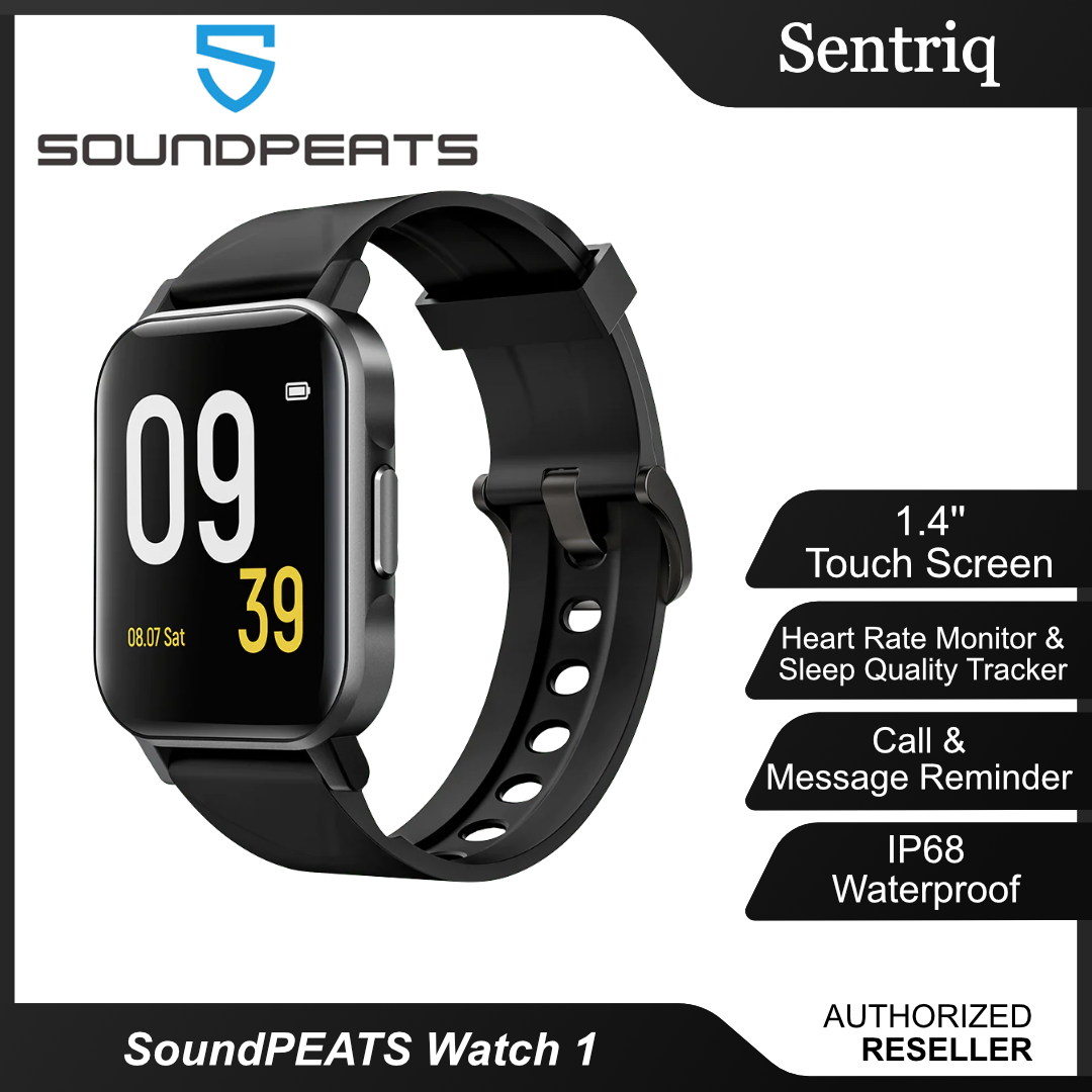 SoundPEATS Watch 1 Smart Fitness Tracker / Sports Watch / Bluetooth